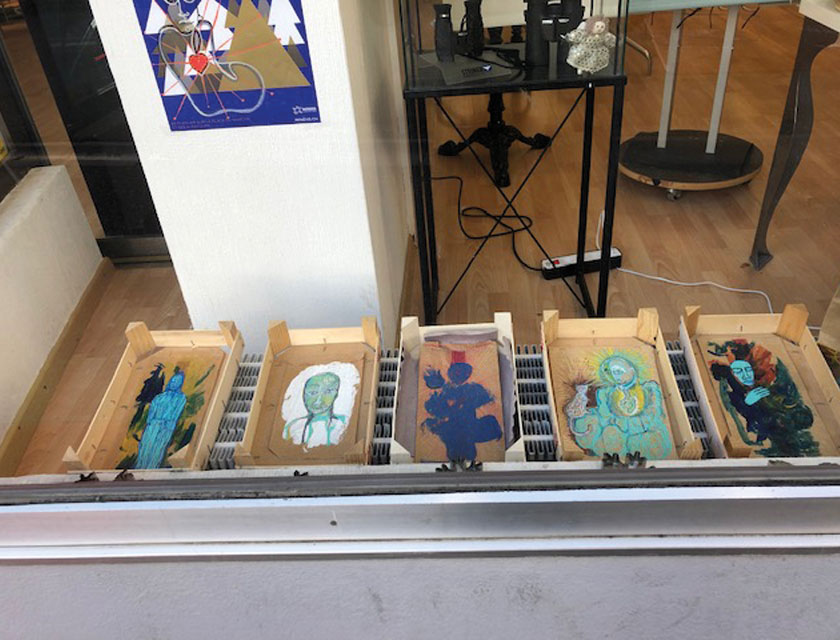 ACR - Association des commerçants de Renens - Vitrine de Noël - Lunettrie de la Mèbre, Renens