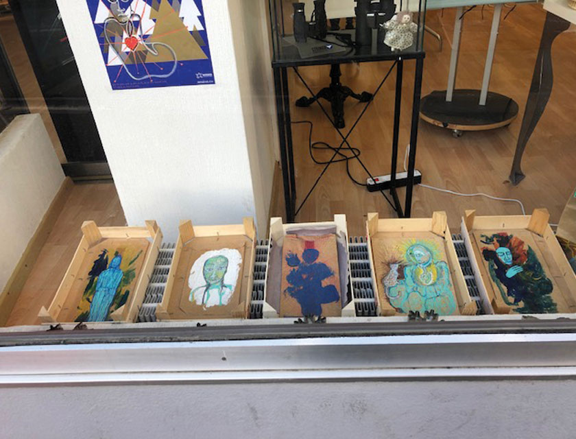 ACR - Association des commerçants de Renens - Vitrine de Noël - Lunettrie de la Mèbre, Renens