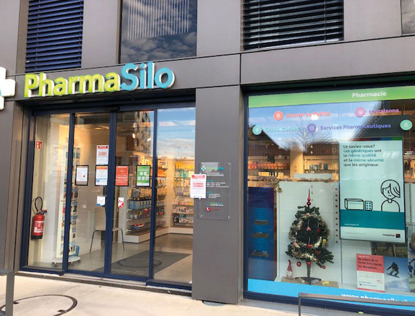 ACR - Association des commerçants de Renens - Vitrine de Noël - Pharmacie Silo, Renens