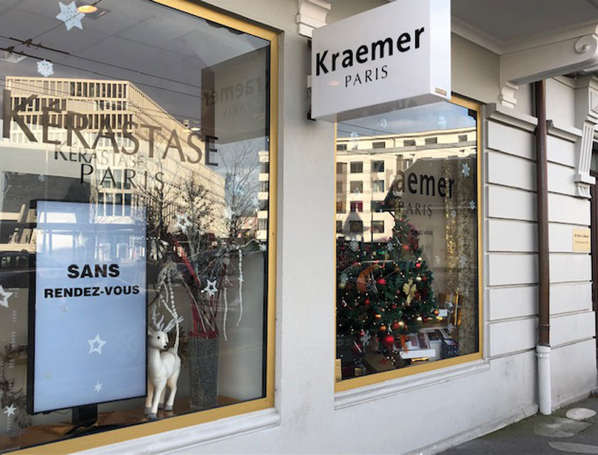 ACR - Association des commerçants de Renens - Vitrine de Noël - Salon Kraemer, Renens